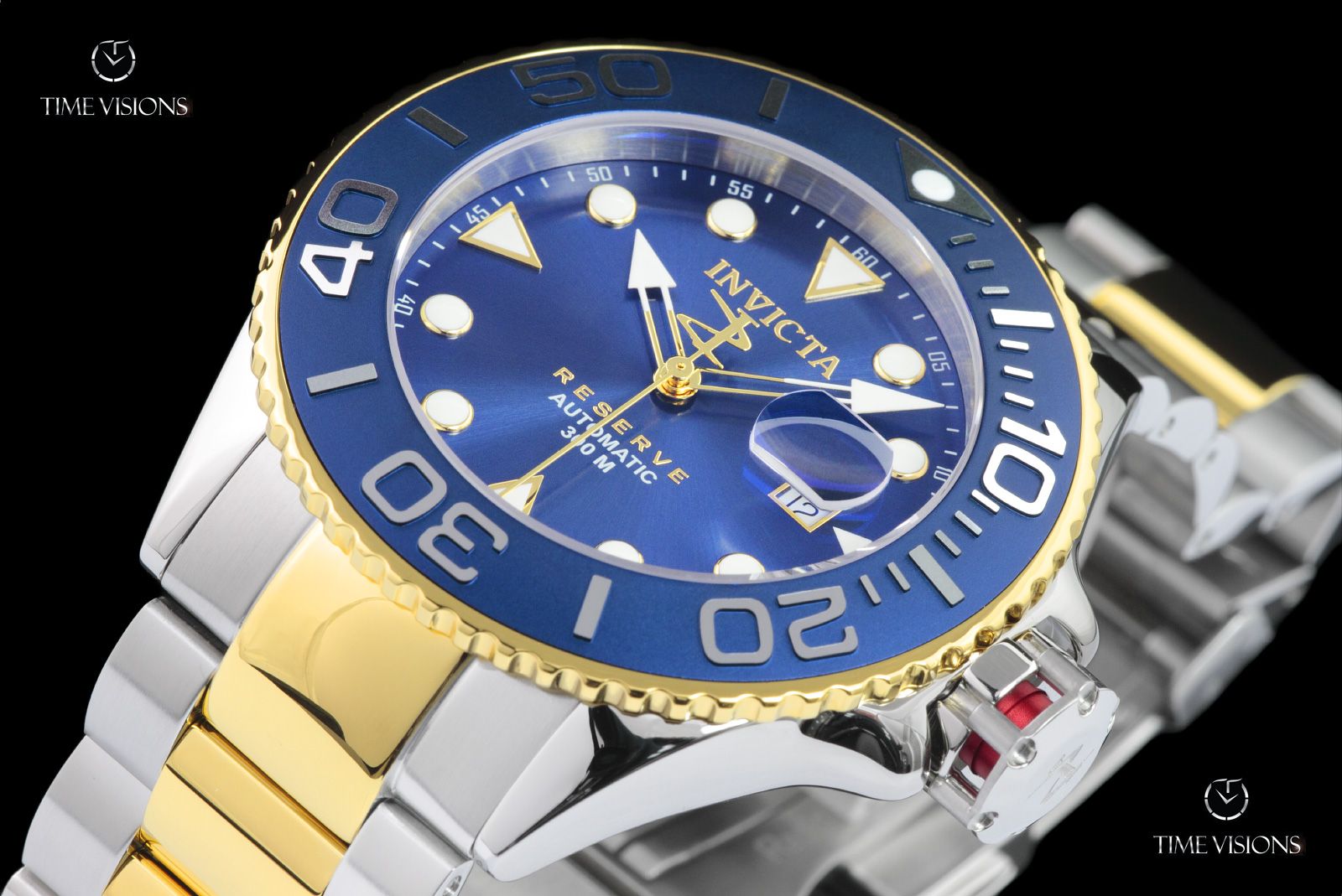 Invicta Mm Reserve Grand Diver Sapphire Crystal Swiss Made Sw